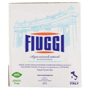 FIUGGI ACQUA NAT.VETRO LT.1X6