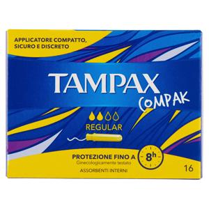 TAMPAX COMPAK REGOLARE X16