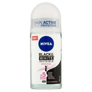 NIVEA ROLL-ON BLACK/WHIT.ML.50