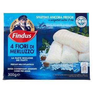 FINDUS FIORI MERLUZZO GR.300