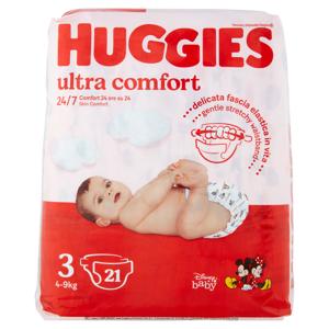 HUGGIES ULTRACOMFORT TAG.3 X21