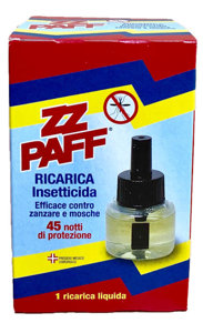 ZZ PAFF INSETTICIDA RICARICA 45 NOTTI