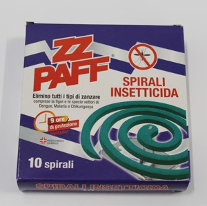 ZZ PAFF SPIRALI INSETTICIDA CLASS.10 PZ.