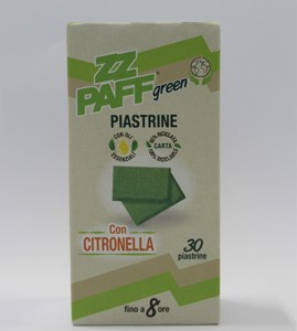 ZZ PAFF GREEN PIASTRINE 30 PZ.