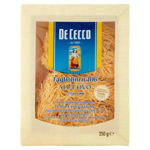 DE CECCO UOVO TAGLIOLIN.GR.250