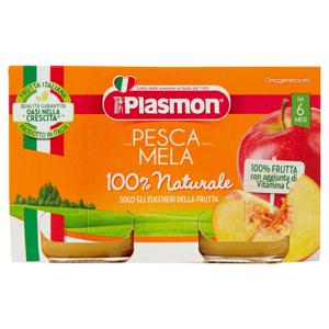 PLASMON OMO.PESCA/MELA GR.104X2