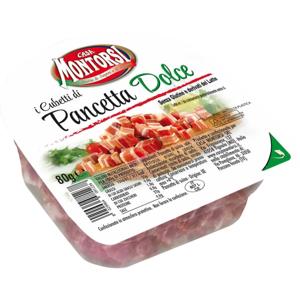 MONTORSI PANCETTA CUBETTI DOLCE GR.80