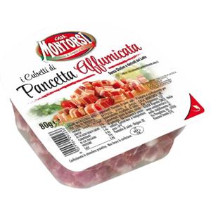 MONTORSI PANCETTA CUBETTI AFFUMIC.GR.80