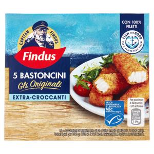 FINDUS 5 BASTONCINI GR.125