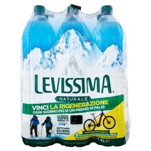 LEVISSIMA ACQUA NAT. LT.1,5X6