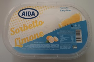 AIDA VASCH.SORBETTO LIMONE GR.500