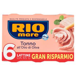 RIO MARE TONNO O.O.GR.65X6