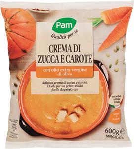 CREMA DI ZUCCA E CAROTA