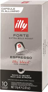 10 CAPS COMPATIBILI NESPRESSO FORTE