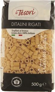 PASTA DI SEMOLA  100% IT TRAFILATA BRONZO DITALI RIGATI