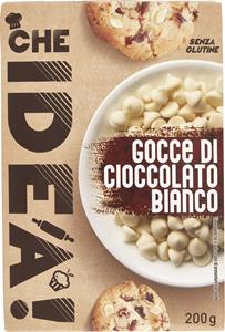 GOCCE DI CIOCCOLATO BIANCO