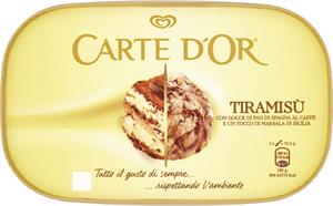 CARTE DOR TIRAMISU