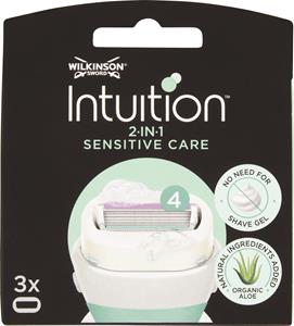 LAME PER RASOIO INTUITION SENSITIVE CARE 3 PEZZI