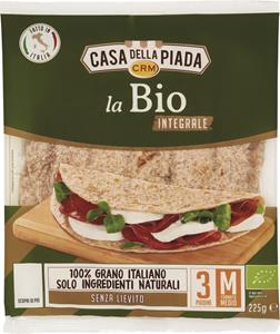 PIADA LA SFOGLIATA INTEGRALE BIO