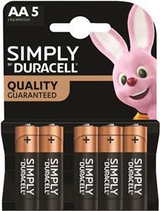 DURACELL SIMPLY AA X5