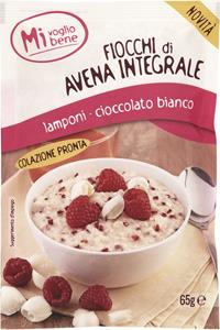 FIOCCHI DI AVENA LAMPONI E CIOCCOLATO BIANCO