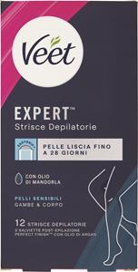 STRISCE DEPILATORIE EXPERT STRISCE CORPO PELLI SENSIBILI