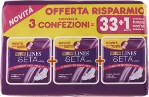 ASSORBENTI SETA ULTRA TRIO LUNGO 34 PEZZI