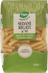 PASTA DI SEMOLA SEDANI RIGATI