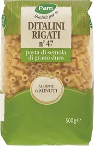 PASTA DI SEMOLA DITALINI RIGATI