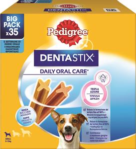 ALIMENTO PER IGENE DENTI DEL CANE PED DENTASTIX MPK SMALL X35 550GR