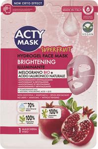 MASCHERA VISO HYDROGEL ILLUMINANTE MELOGRANO BIO E ACIDO IALURONICO