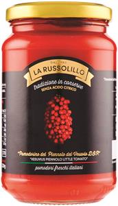 LA RUSSOLILLO POMODORINO DEL PIENNOLO DEL VESUVIO DOP IN VASO DA 360GR