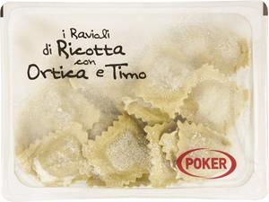 RAVIOLI DI RICOTTA CON ORTICA E TIMO