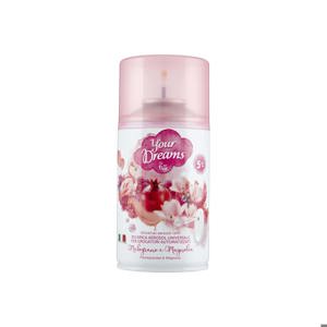 DREAMS AUTOMATIC ASS. 250 ML(FRUTTI TROPICALI E COCCO-MELOGRANO E MAGNOLIA-VANIGLIA E YLANG YLANG-FRESIA E MUGHETTO)