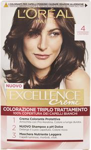 EXCELLENCE CREME COLORAZIONE TRIPLO TRATTAMENTO 4_CASTANO