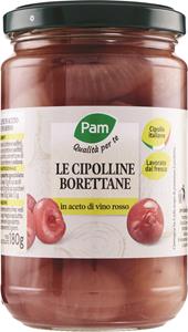 CIPOLLE BORETTANE IN ACETO DI VINO ROSSO