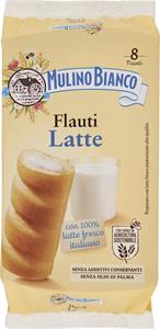 FLAUTI AL LATTE 8 PEZZI