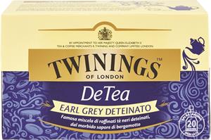 THE NERO DETEINATO EARL GREY 20 FILTRI