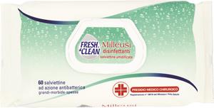 FRESH&CLEAN SALVIETTINE MILLEUSI PMC 60 PEZZI