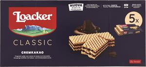 WAFER CREMKAKAO CON CREMA AL CACAO E CIOCCOLATO 45 GR X 5