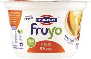 YOGURT FRUYO 0% GRASSI CON PEZZI DI MANGO