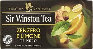 TÈ NERO ZENZERO E LIMONE 20 FILTRI