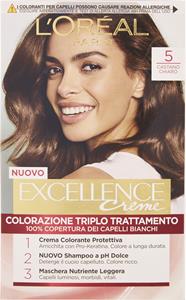 EXCELLENCE CREME COLORAZIONE TRIPLO TRATTAMENTO 5_CASTANO CHIARO