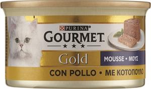 GOURMET GOLD MOUSSE CIBO UMIDO PER GATTI CON POLLO