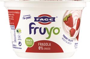 YOGURT FRUYO 0% GRASSI CON PEZZI DI FRAGOLA