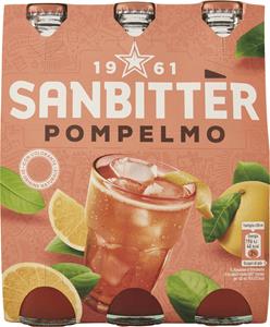 SANBITTER EMOZIONI POMPELMO 20CL X3