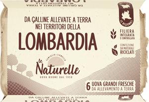 6 NATURELLE LOMBARDIA DA GALLINE ALLEVATE A TERRA