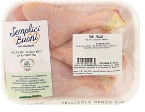 FUSI DI POLLO SENZA ANTIBIOTICI