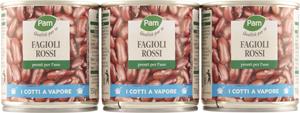 FAGIOLI ROSSI COTTI AL VAPORE