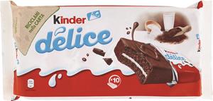 KINDER DELICE CACAO 10 PEZZI